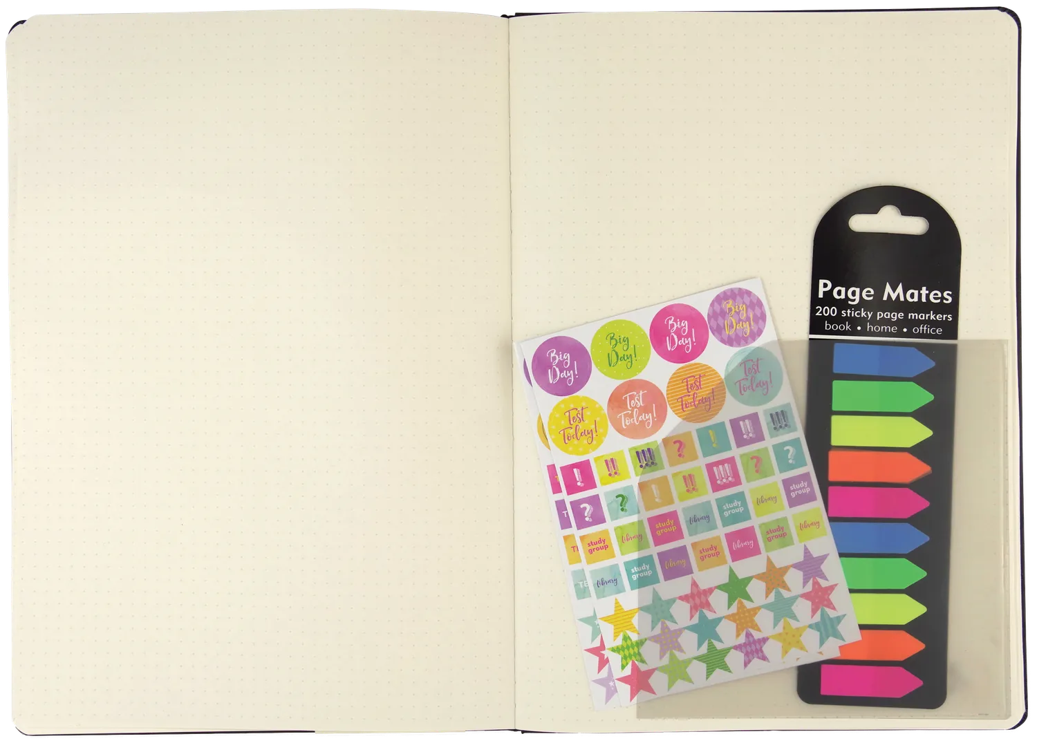 Peter Pauper Press Adhesive Vinyl Pockets klistrelommer 6-pk gjennomsiktige