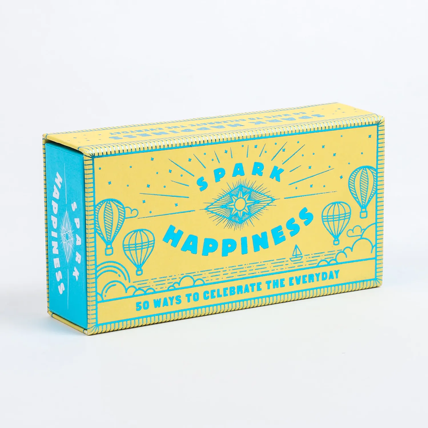 Spark Happiness inspirasjonskort 50 stk gaveeske