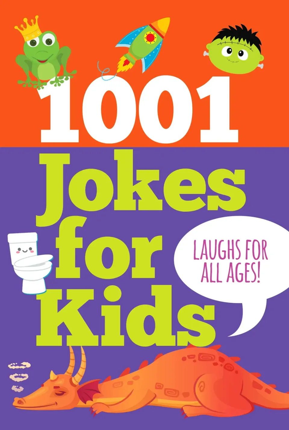 Peter Pauper Press 1001 Jokes for Kids vitsebok innbundet 6-10