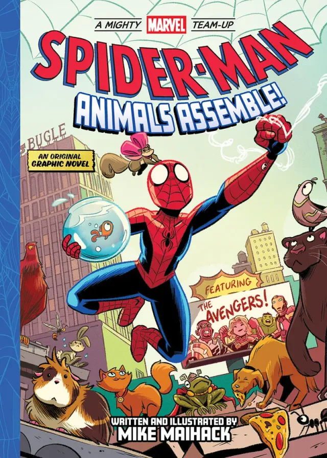 Spider-Man Animals Assemble tegneserie innbundet Marvel