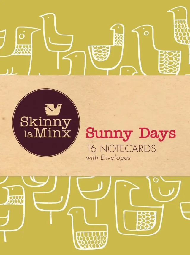 Skinny LaMinx Sunny Days kort 16 stk konvolutter