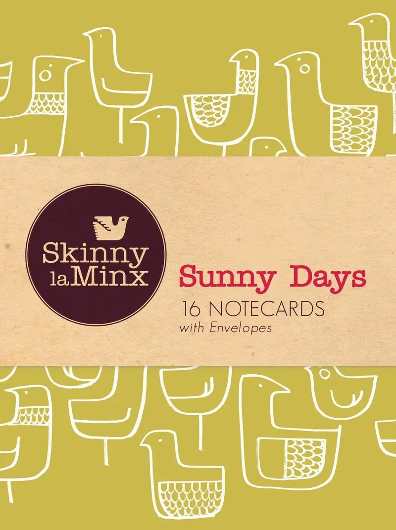 Skinny LaMinx Sunny Days kort 16 stk konvolutter