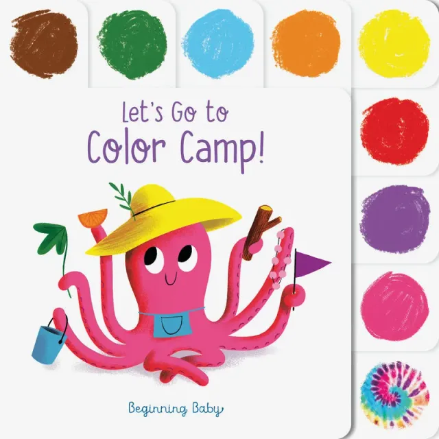 Chronicle Books Beginning Baby Color Camp pappbok farger