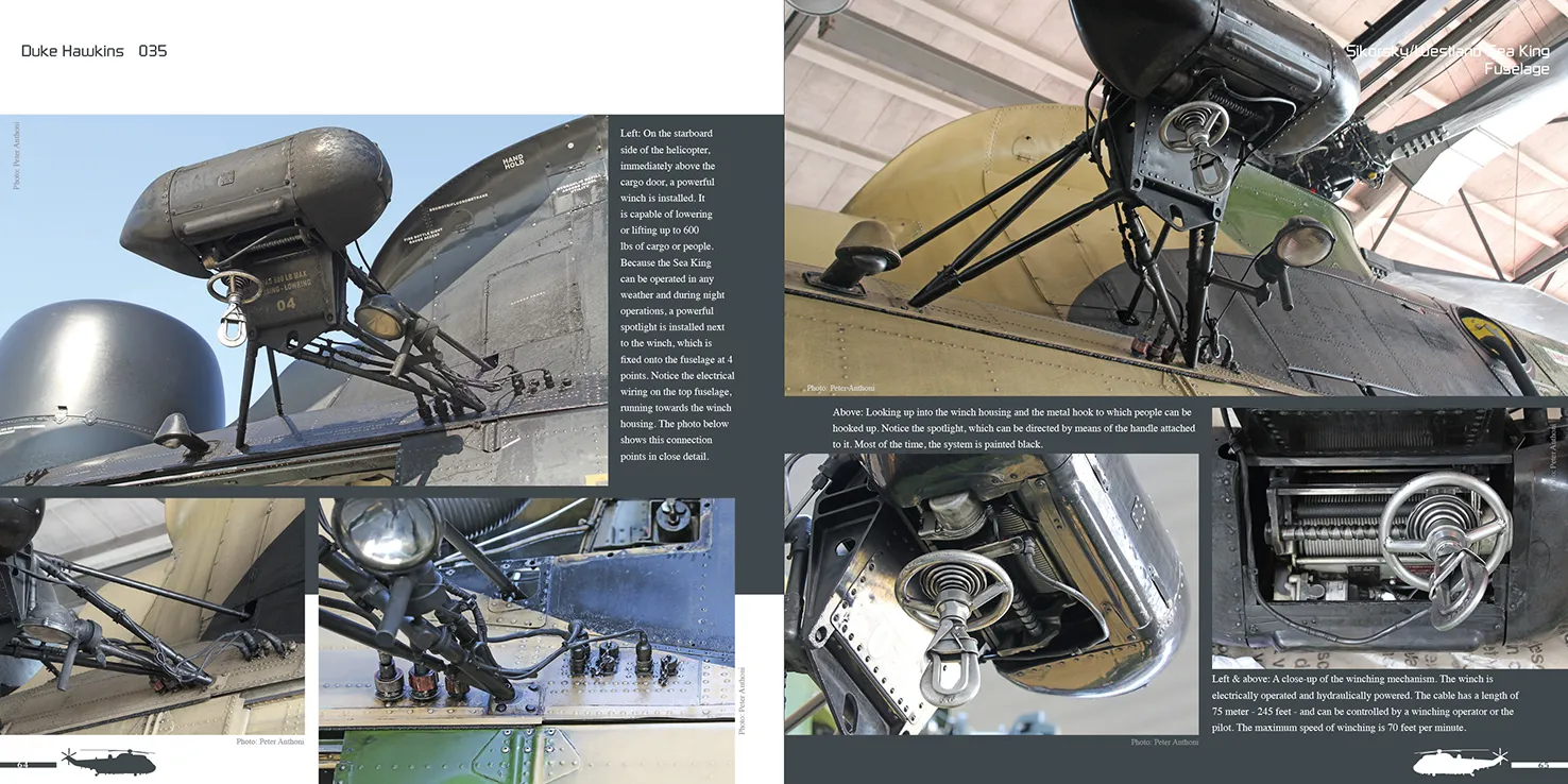 Duke Hawkins Sikorsky Westland Sea King bok 180 sider