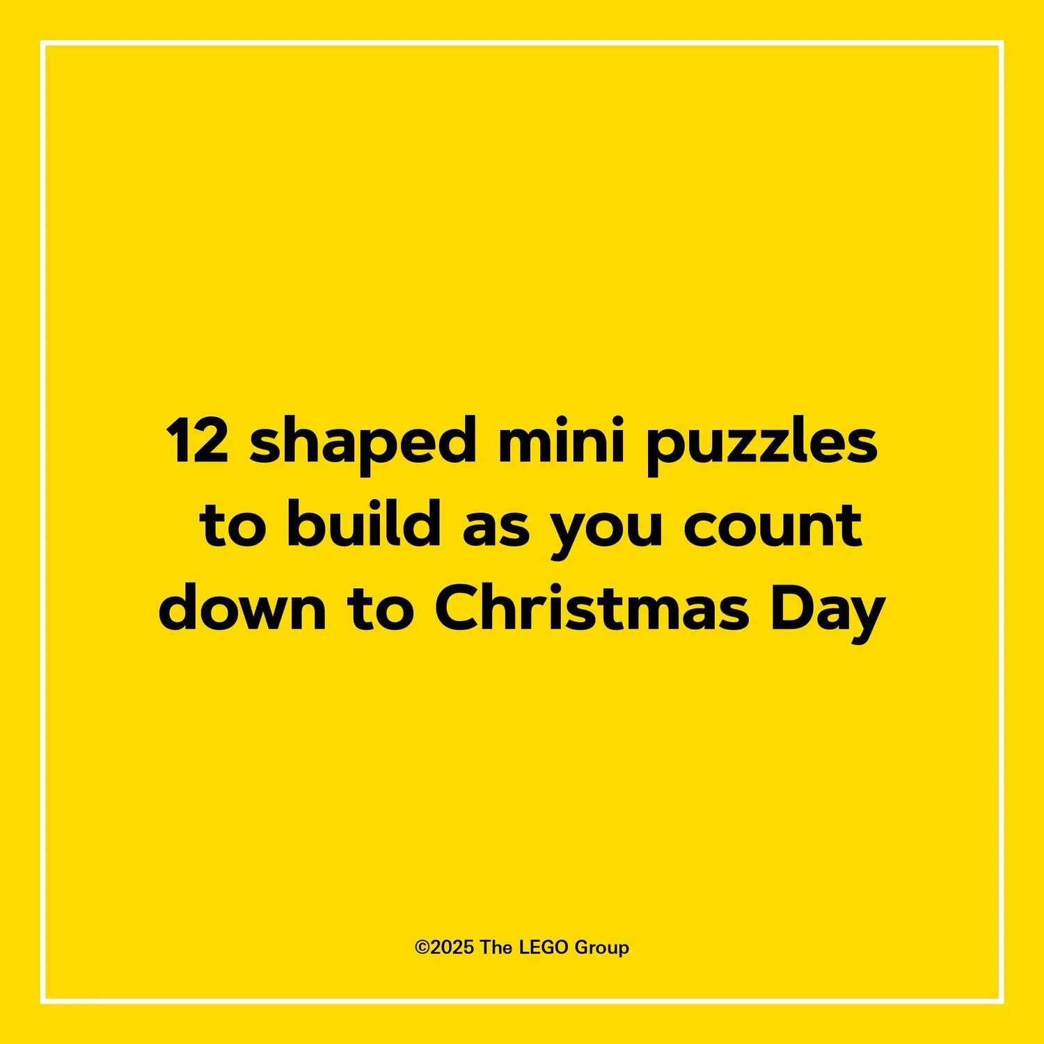 Abrams and Chronicle LEGO Countdown to Christmas puslespillkalender