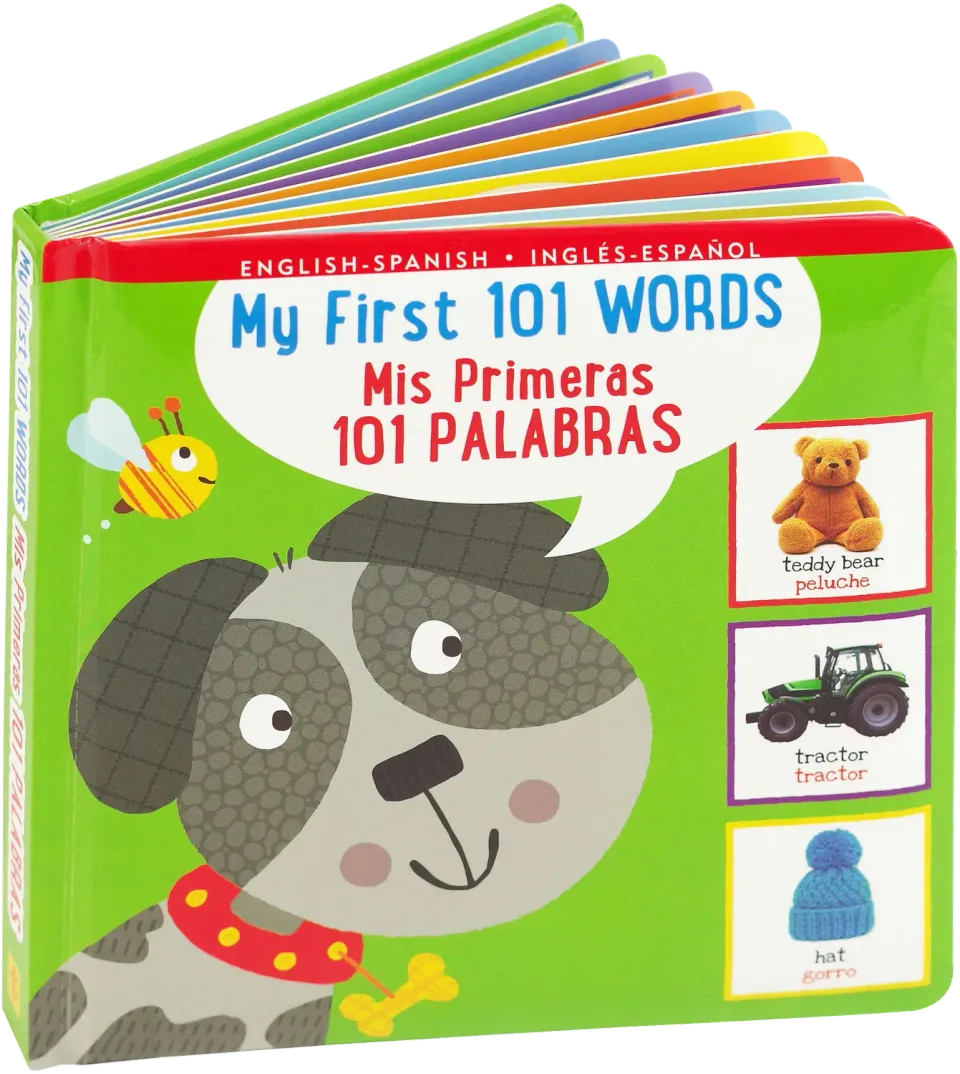 Peter Pauper Press My First 101 Words pekebok tospråklig