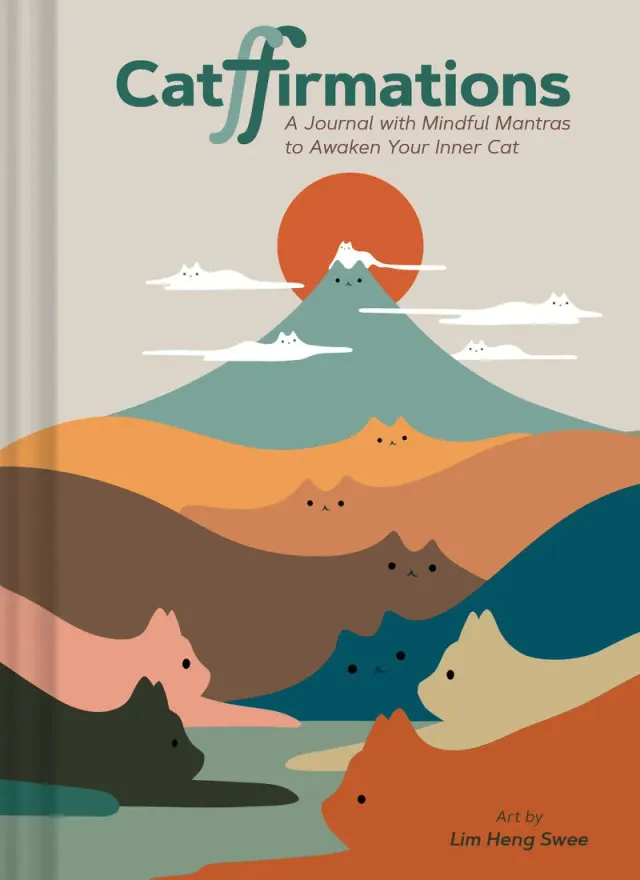 Abrams and Chronicle Catffirmations dagbok mindfulness katter
