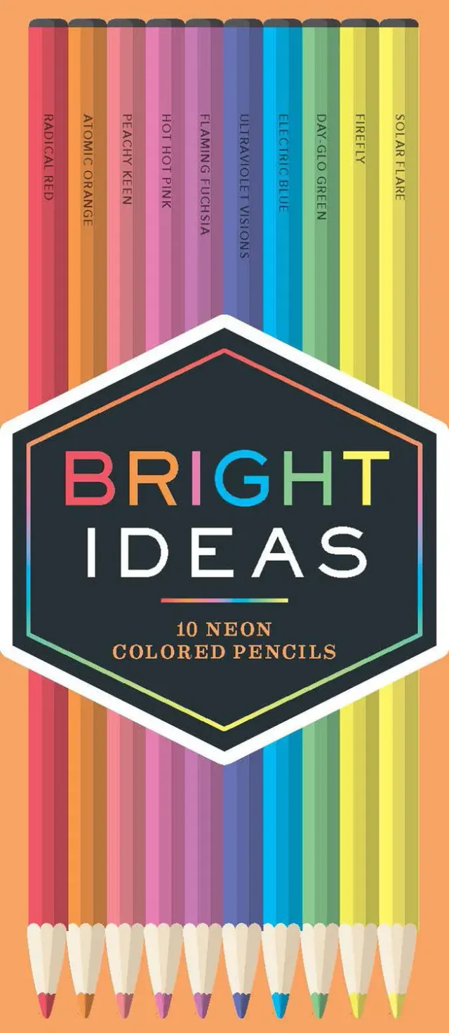 Bright Ideas Neon Colored Pencils fargeblyanter 10 stk neon