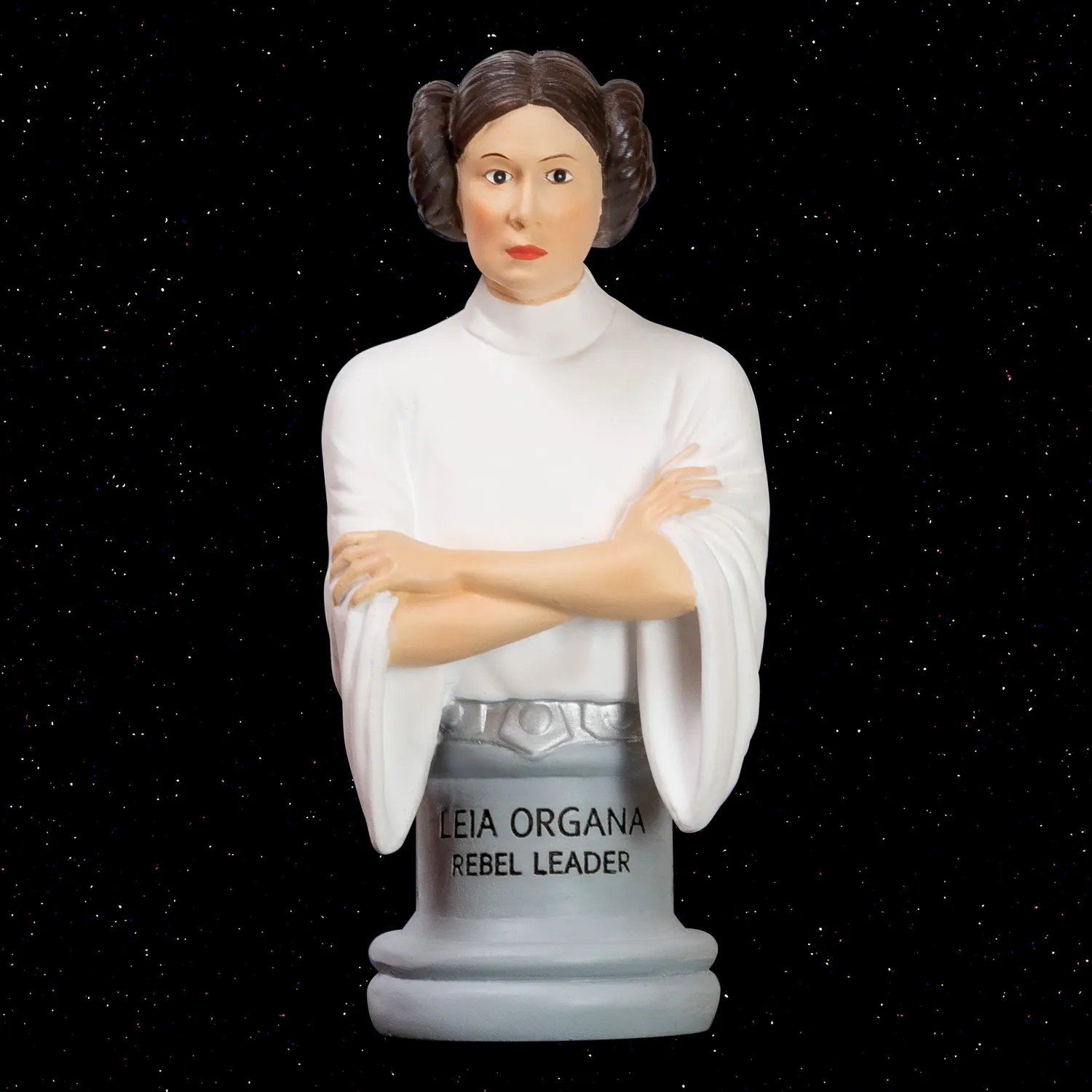 Abrams Star Wars Leia Organa figur med bok Rebel Leader