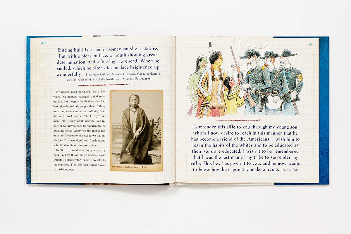 Abrams and Chronicle Sitting Bull biografi barn 8–12 år innbundet