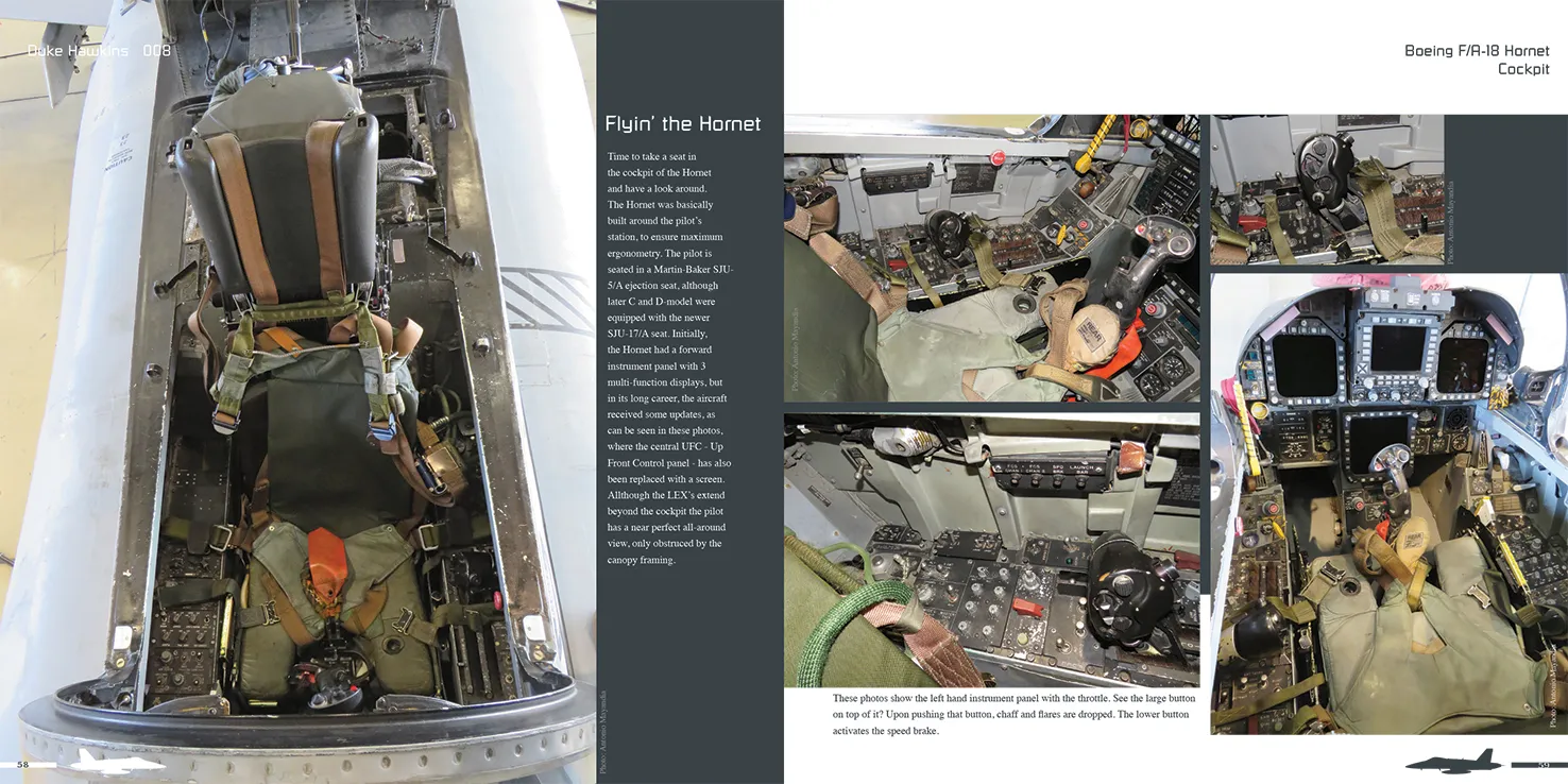 Duke Hawkins Boeing F/A-18 Hornet bok A/B C/D