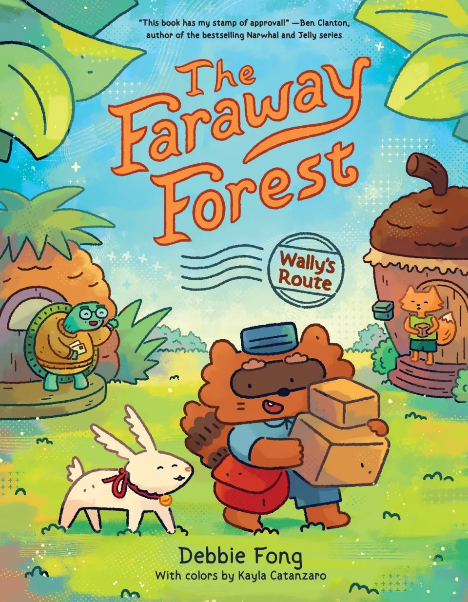 Faraway Forest Wally's Route tegneserie innbundet 5-8 år