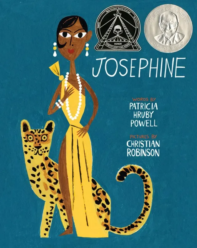 Josephine Baker innbundet barnebok biografi vers