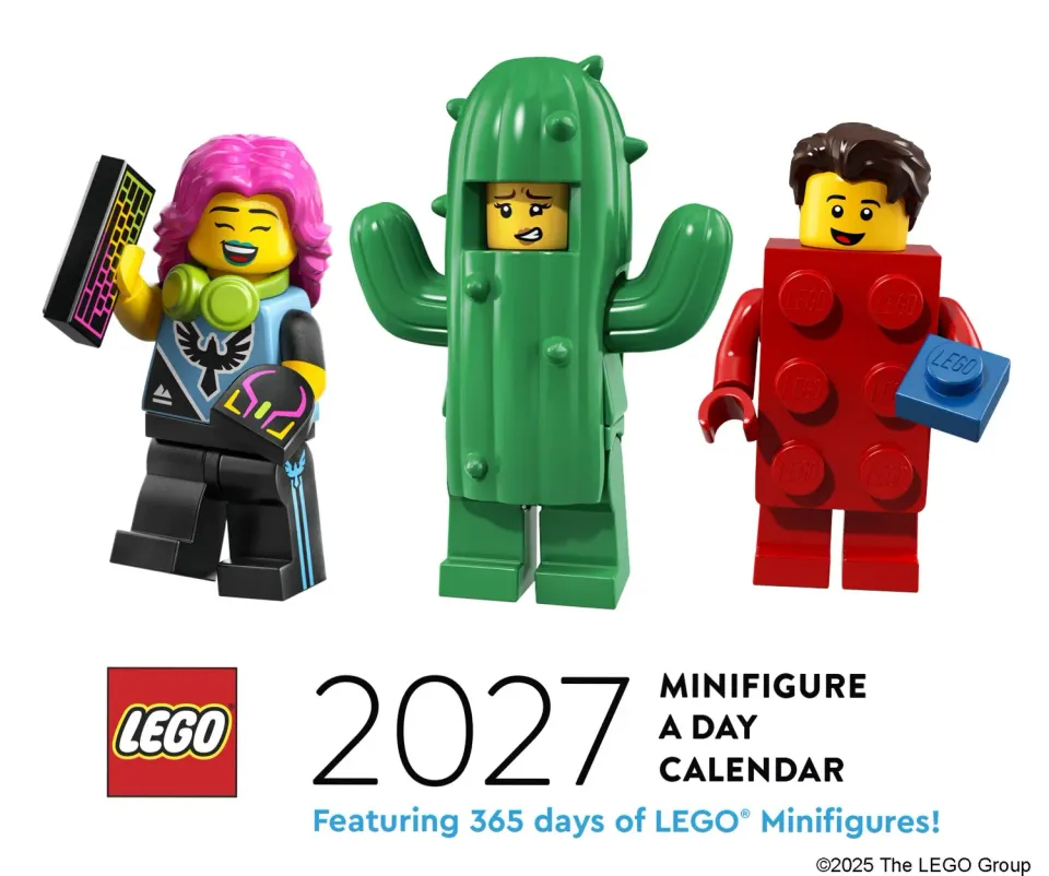 Chronicle LEGO Minifigure a Day 2027 kalender