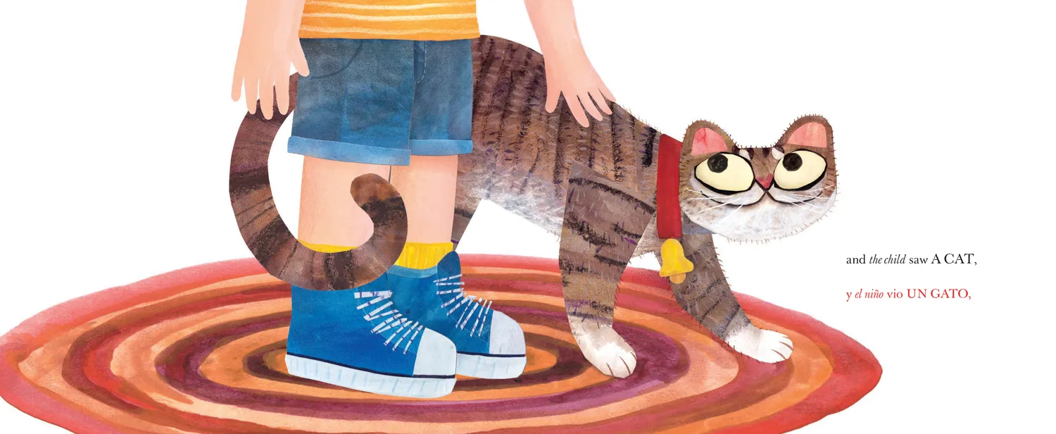 Abrams and Chronicle They All Saw a Cat bildebok innbundet