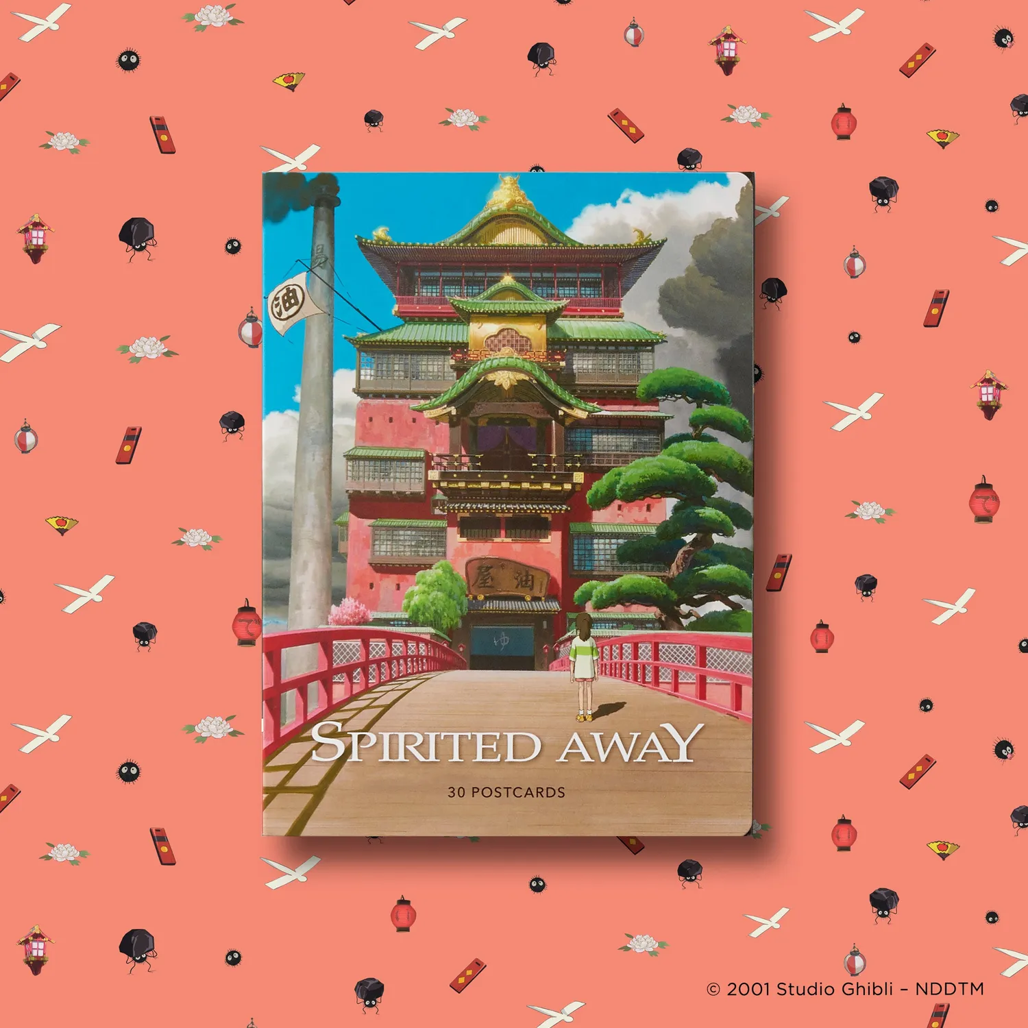 Chronicle Books Spirited Away postkort 30-pakning Ghibli