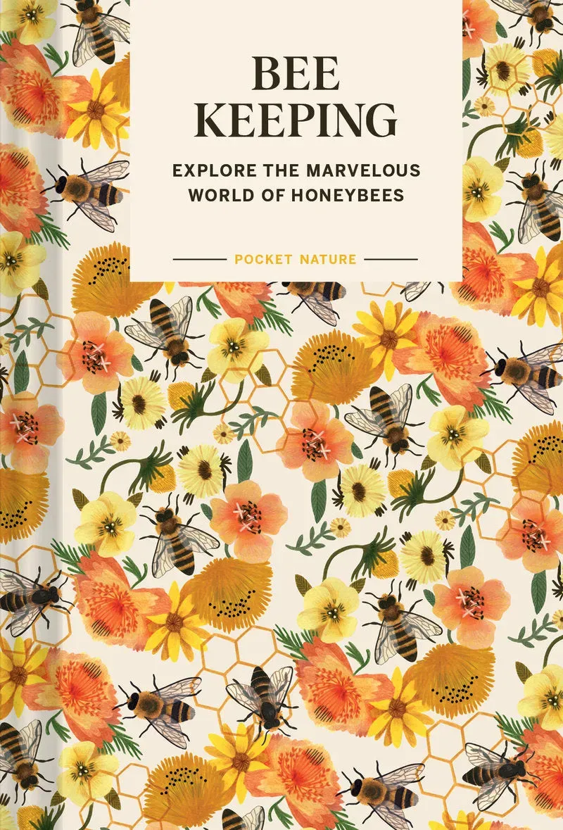 Abrams Pocket Nature Beekeeping innbundet bok birøkt