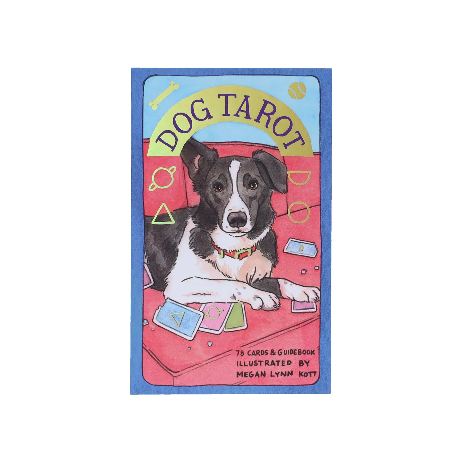 Chronicle Books Dog Tarot tarotkort – 78 kort med guidebok