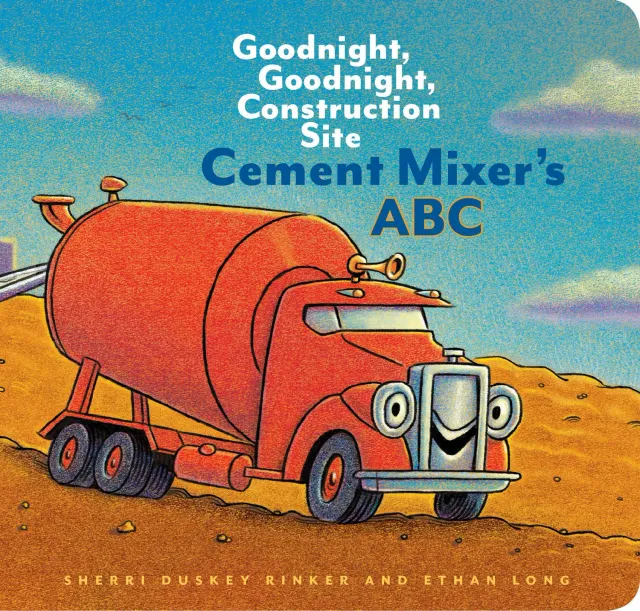 Chronicle Books Cement Mixer's ABC Goodnight boardbok innbundet