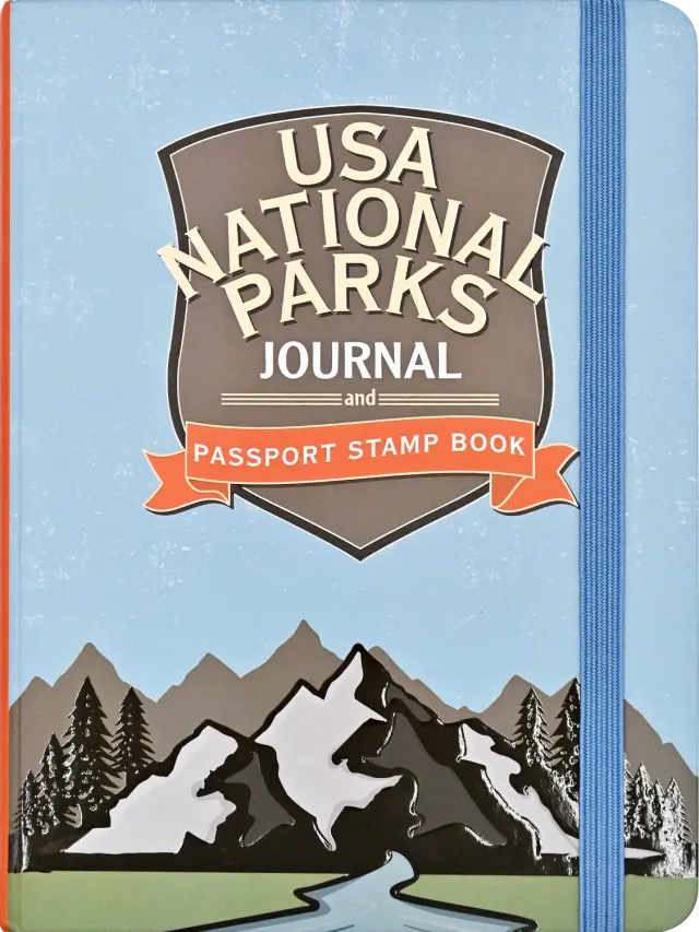 Peter Pauper Press USA National Parks journal passportbok 63 parker