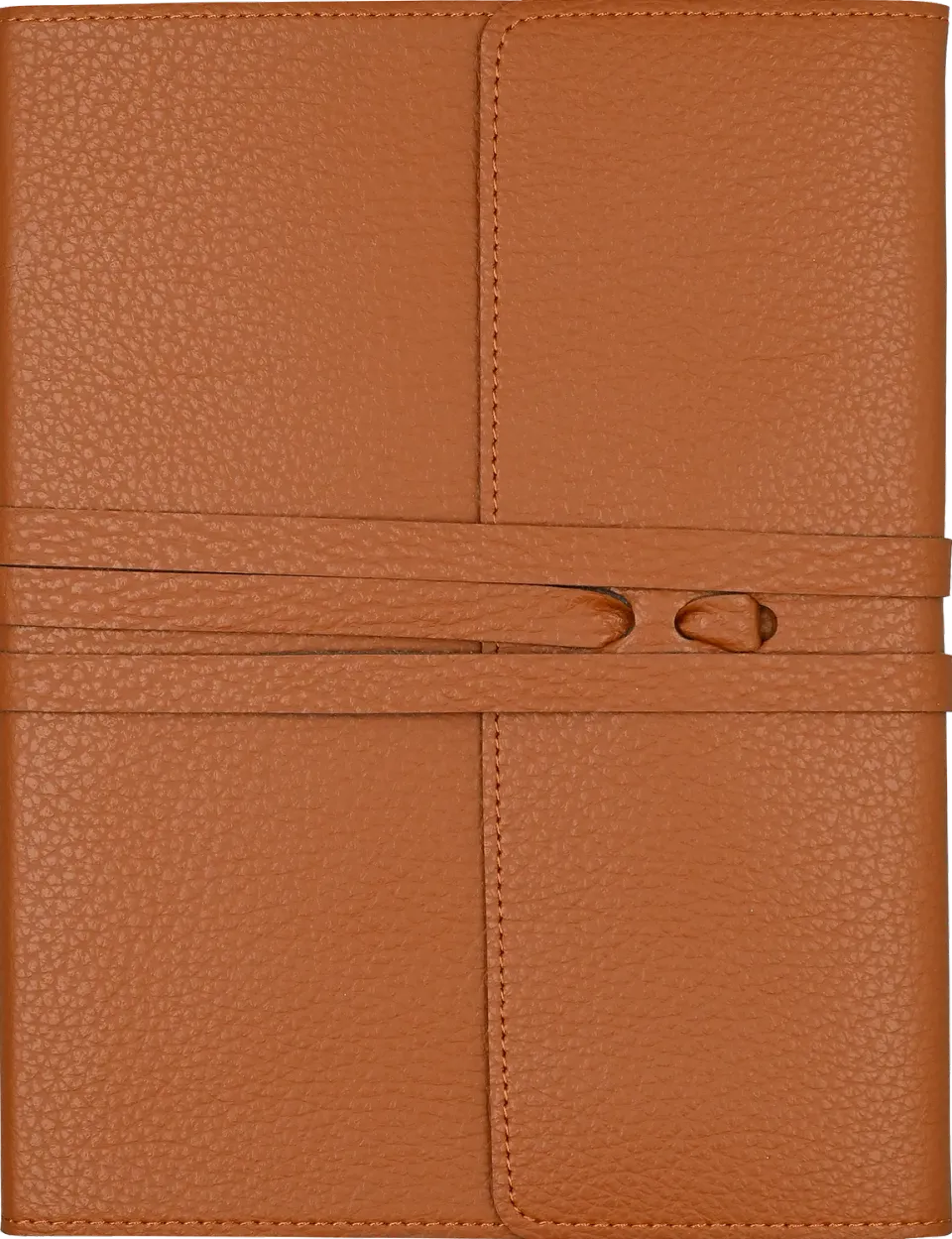 Peter Pauper Press Leather Wrap journal linjert vegansk skinn