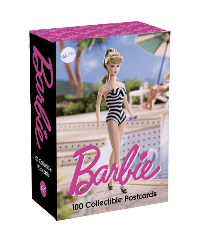 Chronicle Books Barbie Postcard Box postkortbok 100 stk samler