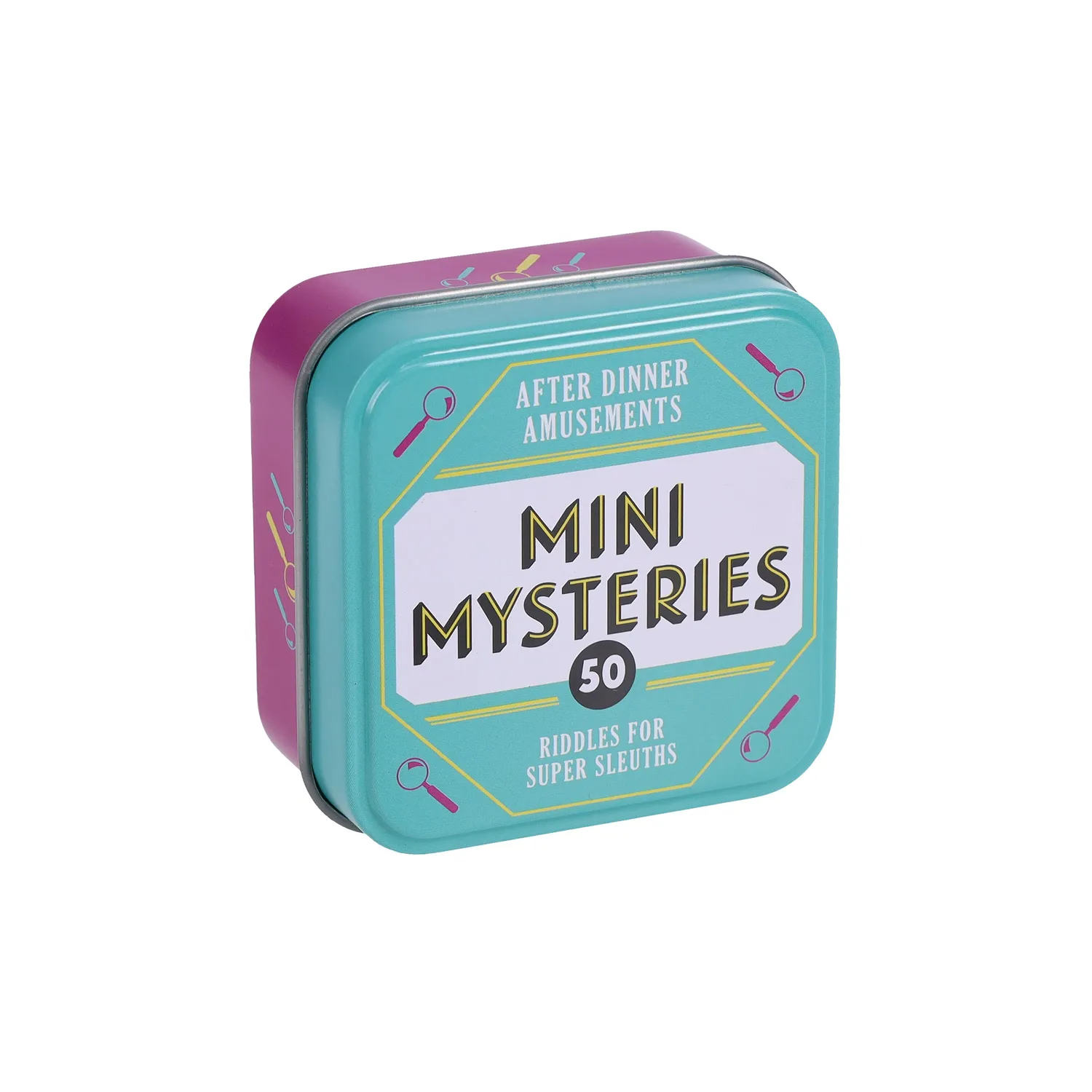 Abrams and Chronicle After Dinner Amusements Mini Mysteries spill