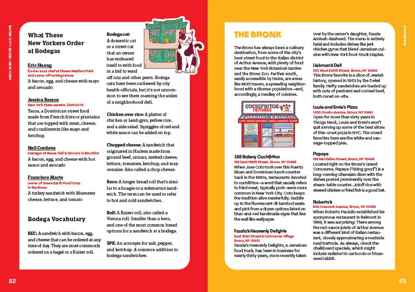 Abrams and Chronicle Eater Guide New York City pocket matguide