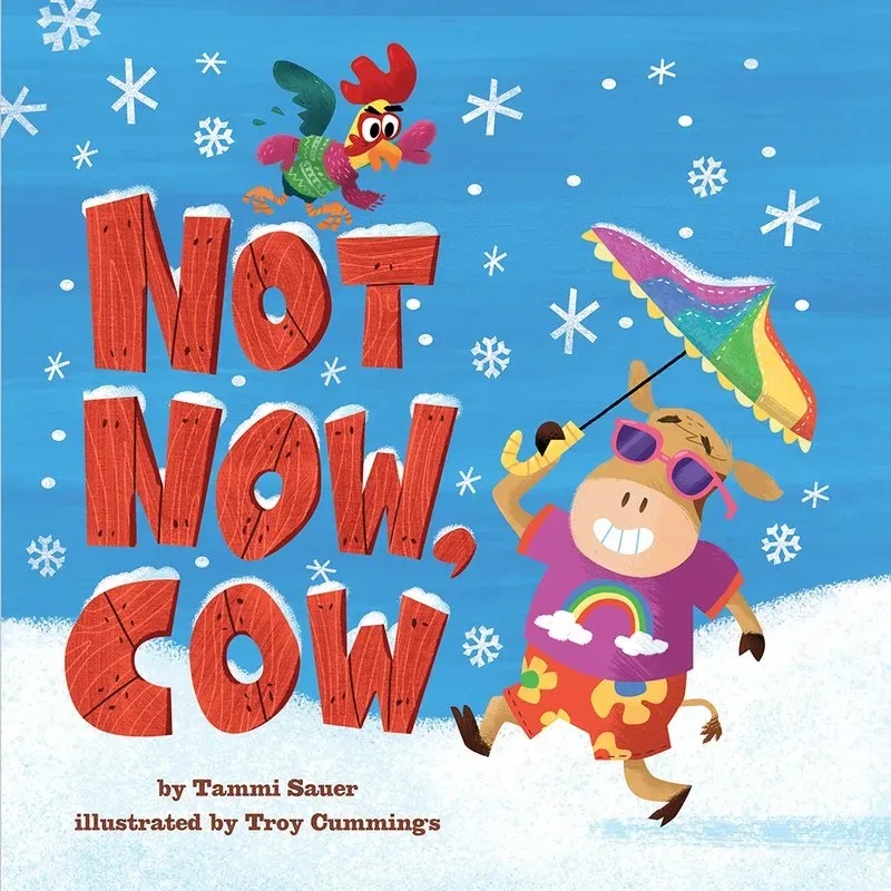 Abrams Not Now Cow bildebok innbundet årstider