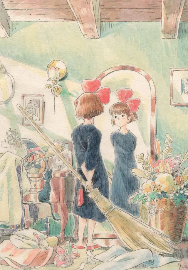 Studio Ghibli Kikis Delivery Service journal notatbok gave