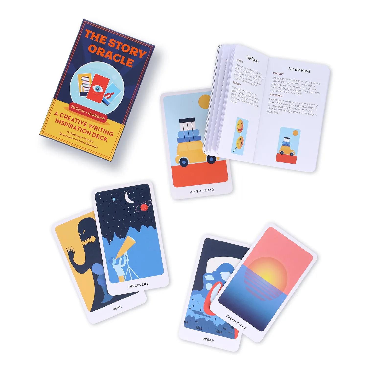 Abrams and Chronicle Story Oracle inspirasjonskort 78 kort