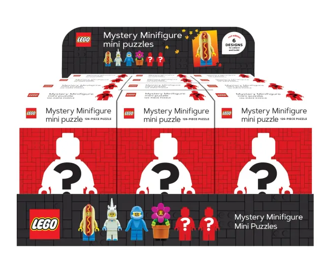 Chronicle LEGO Mystery Minifigure puslespill red edition overraskelse
