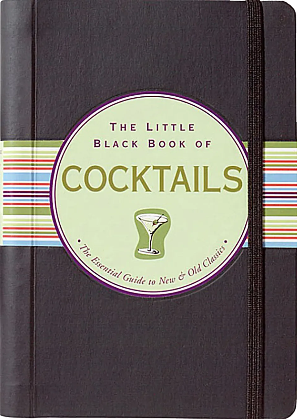 Peter Pauper Press Little Black Book of Cocktails cocktailbok innbundet