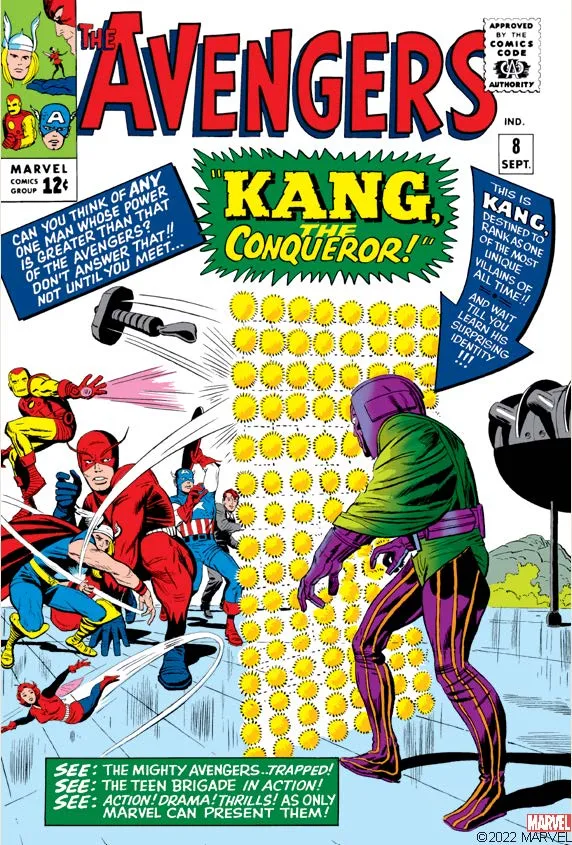 Marvel The Avengers 100 postkortbok samleboks tegneserie