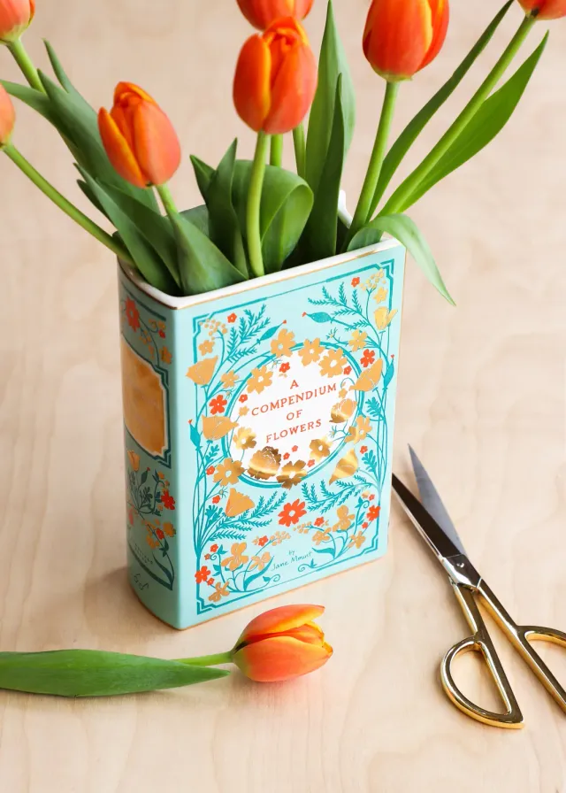 Abrams & Chronicle Bibliophile vase i keramikk