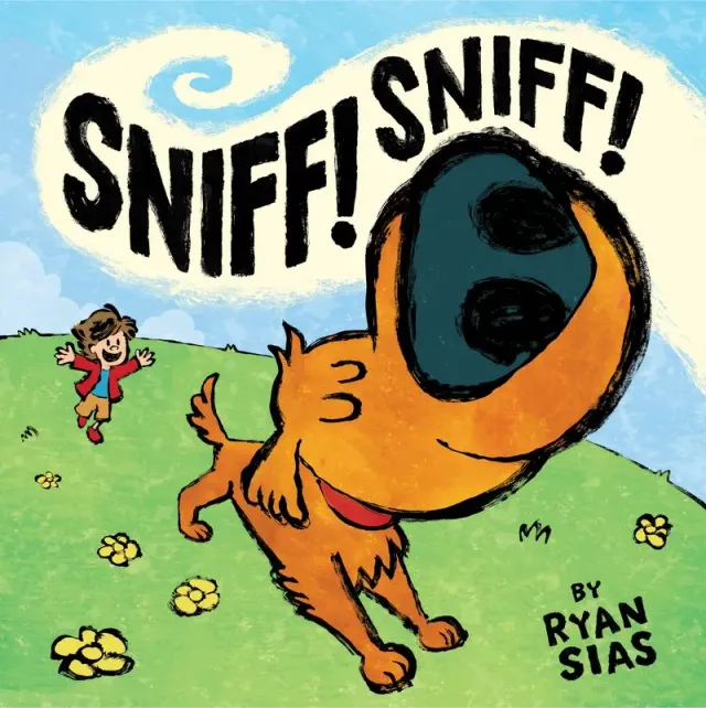 Sniff Sniff Ryan Sias bildebok innbundet hund