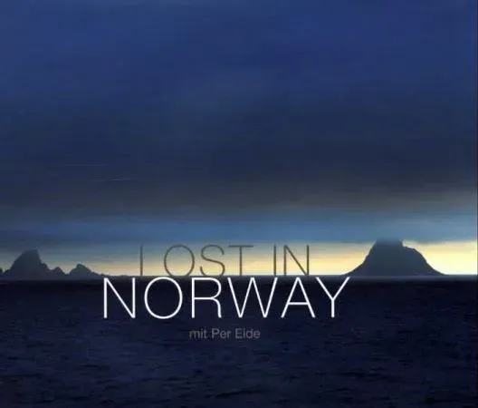 Bokia Lost in Norway innbundet fotobok pent brukt nynorsk