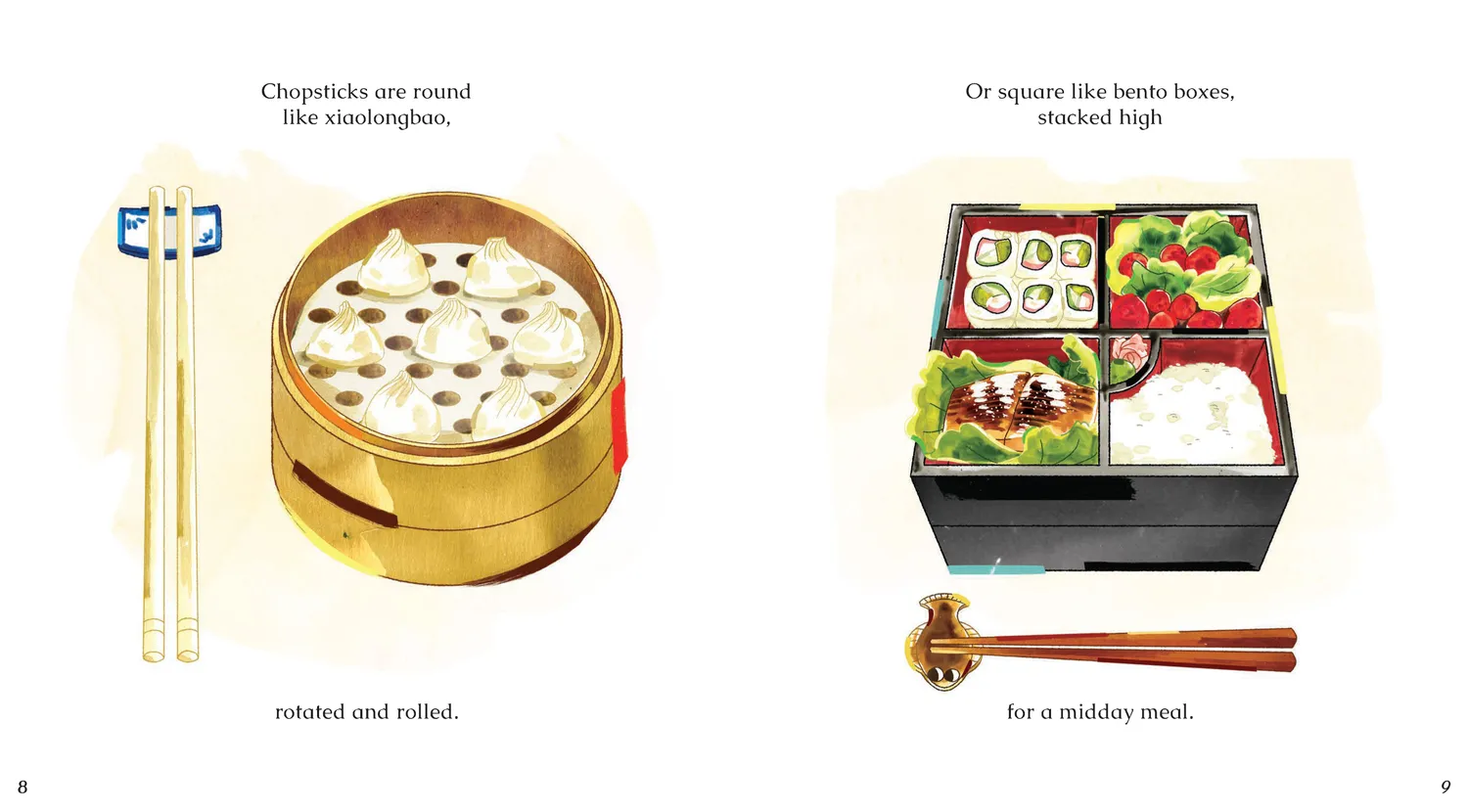 Chronicle Books Chopsticks Are innbundet bildebok