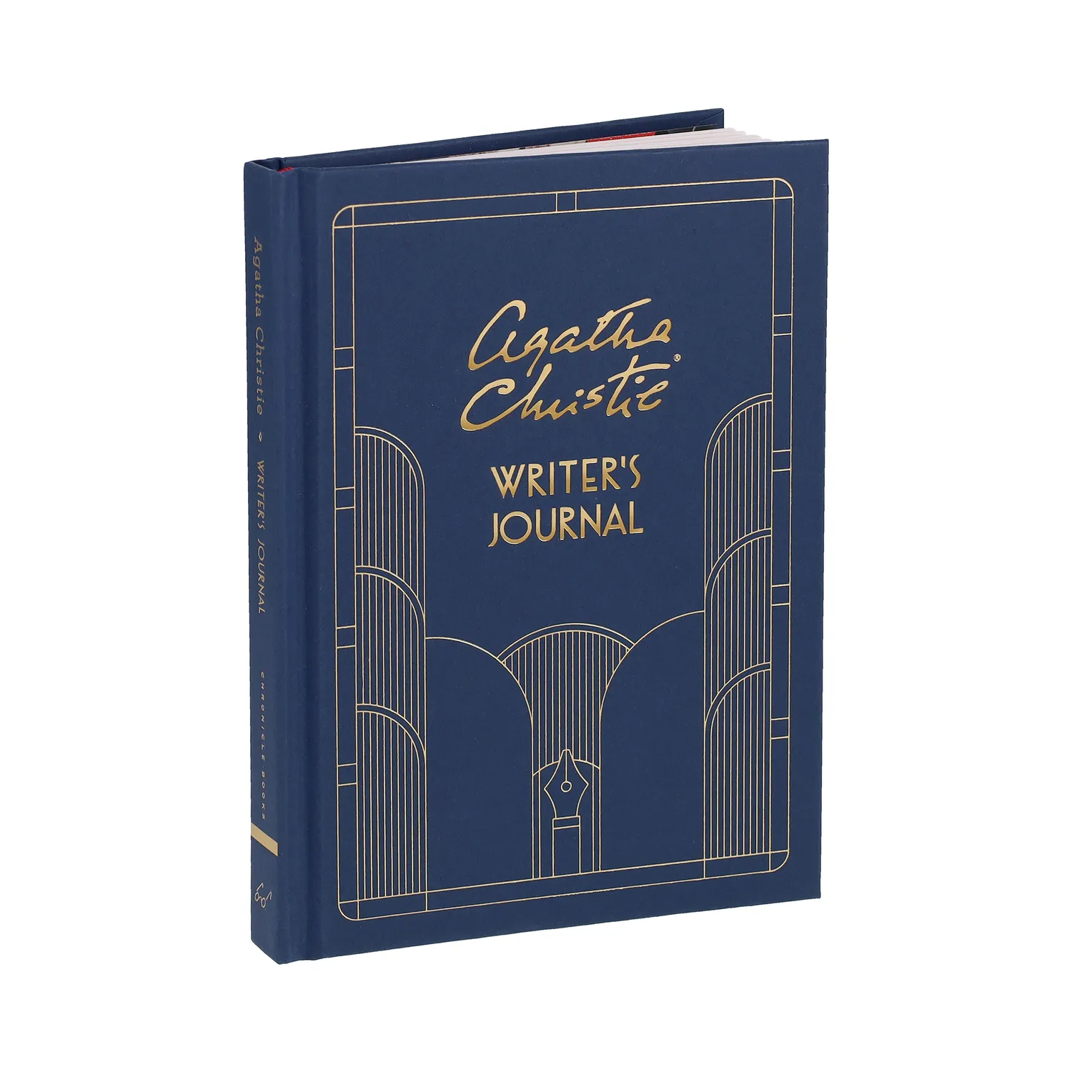 Chronicle Books Agatha Christie Writer's Journal notatbok linjert