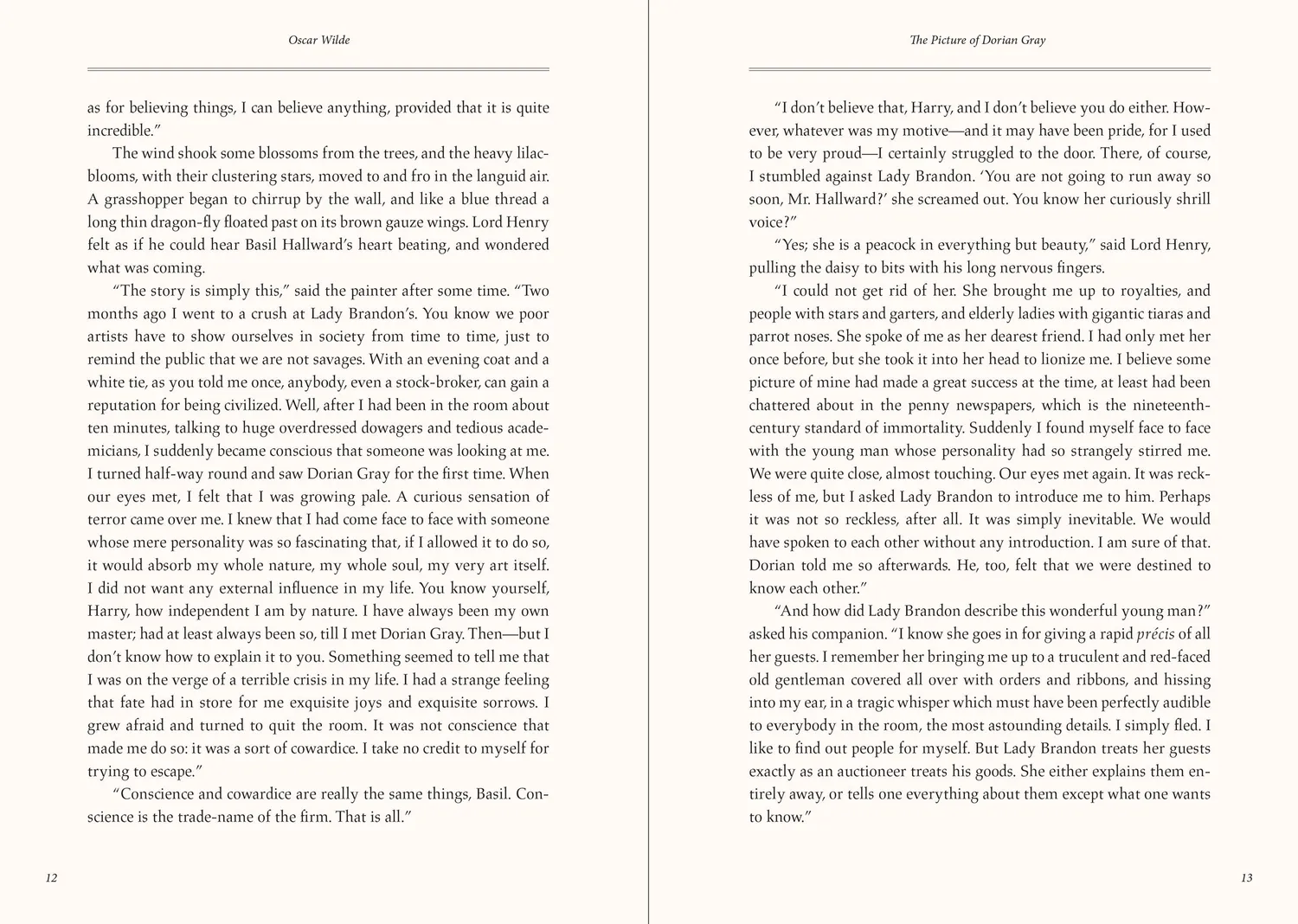 Oscar Wilde The Picture of Dorian Gray innbundet gaveutgave