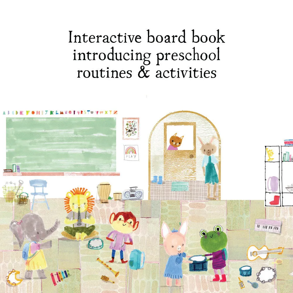 Chronicle Books Welcome to Preschool kartongbok interaktiv