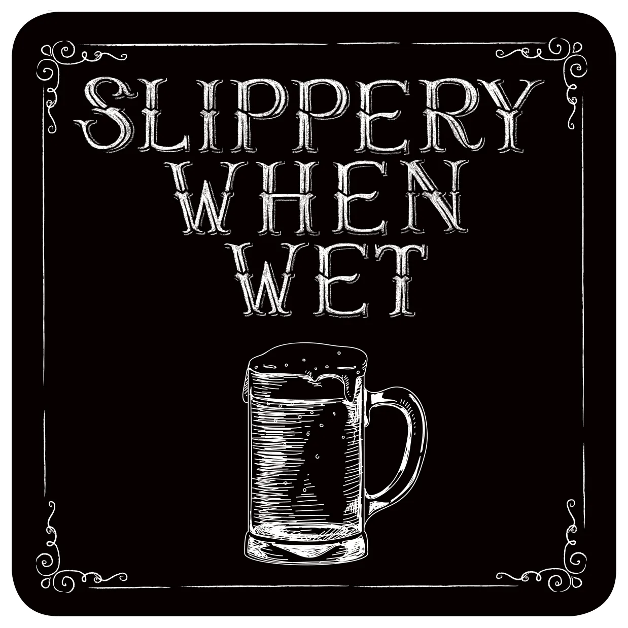 Peter Pauper Press This Drink's on Me glassbrikker 8 stk humor