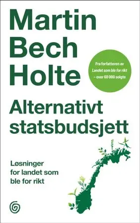 Bokia Alternativt statsbudsjett innbundet bok pent brukt
