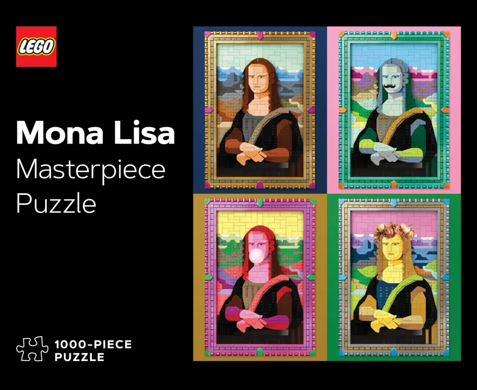 LEGO Masterpiece Mona Lisa puslespill 1000 brikker
