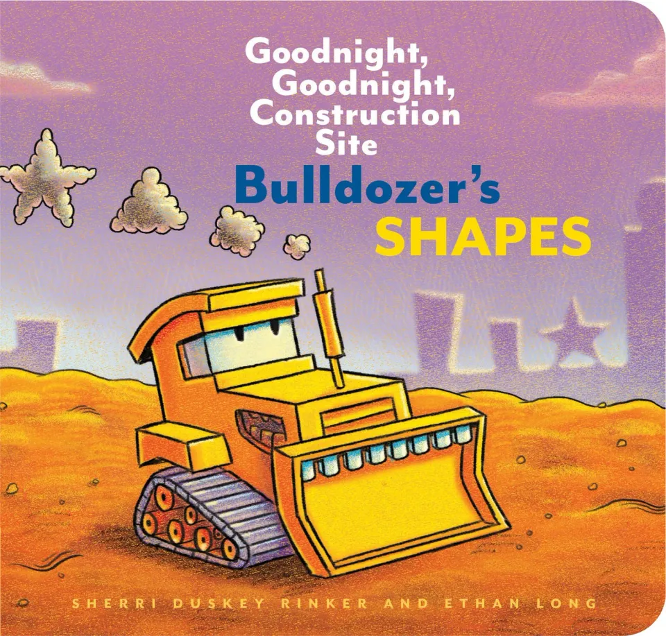 Chronicle Books Construction Site Bulldozer's Shapes barnebok former