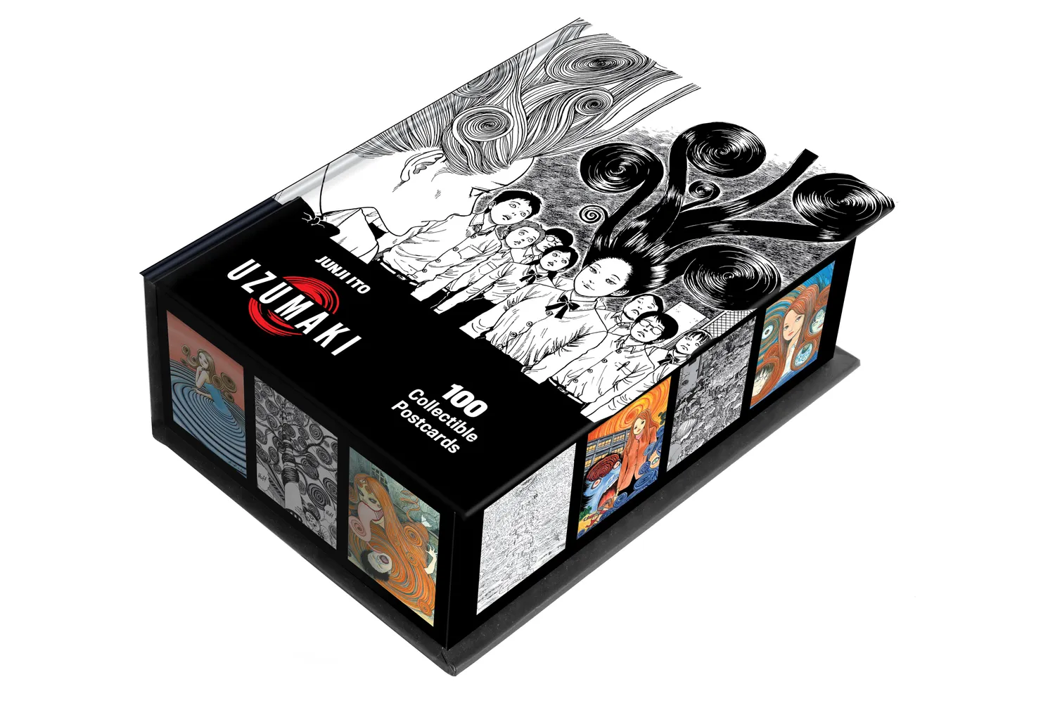 Junji Ito Uzumaki 100 Collectible Postcards postkort skrekk