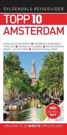 Bokia Amsterdam pocket reiseguide pent brukt