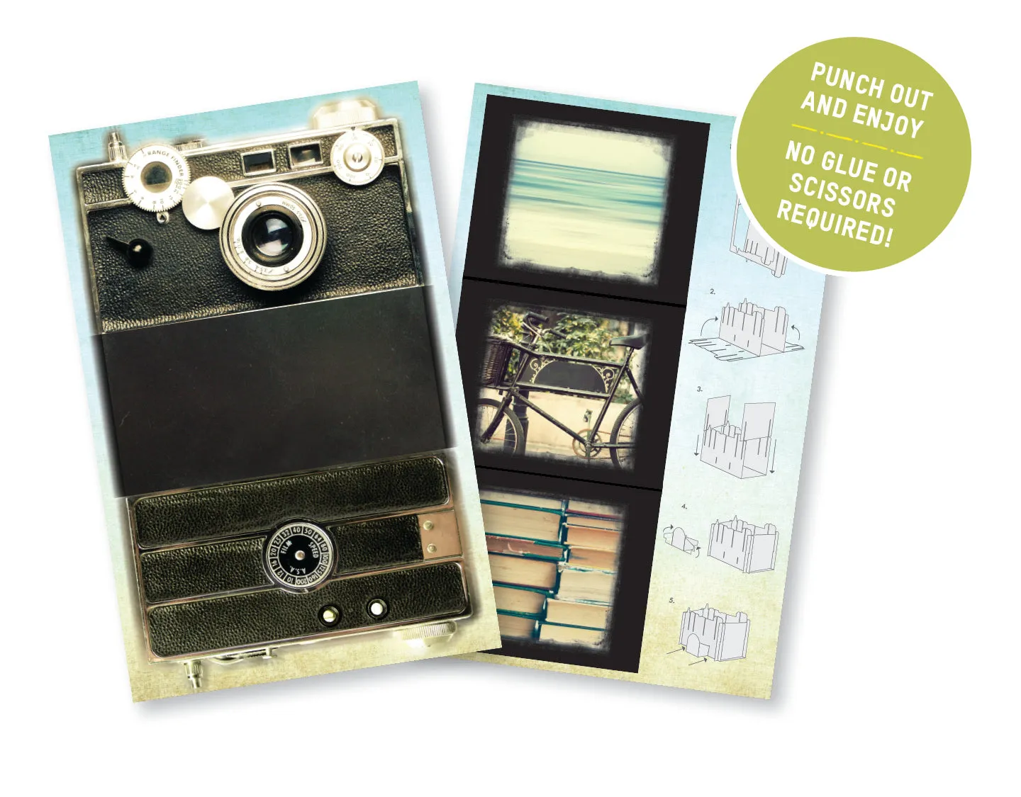 Chronicle Books Vintage Camera pennorganizer papp