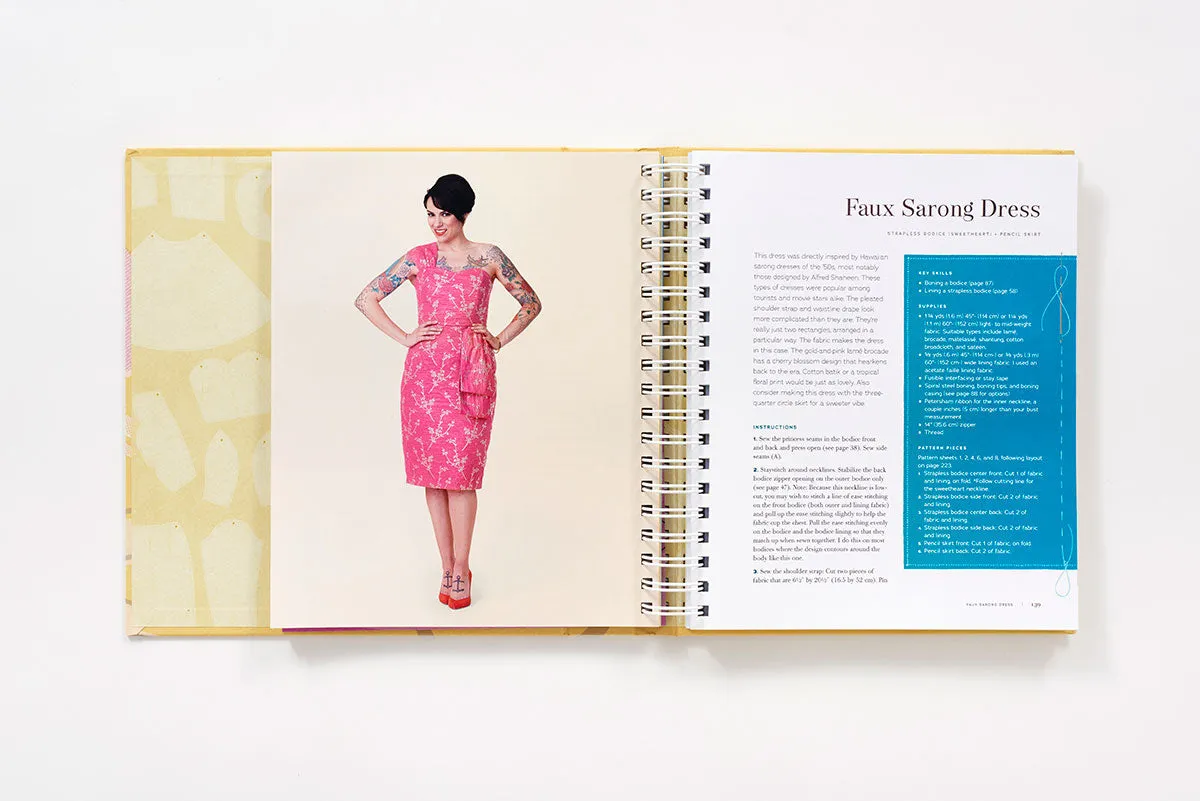 Gertie Ultimate Dress Book sybok vintagekjoler innbundet