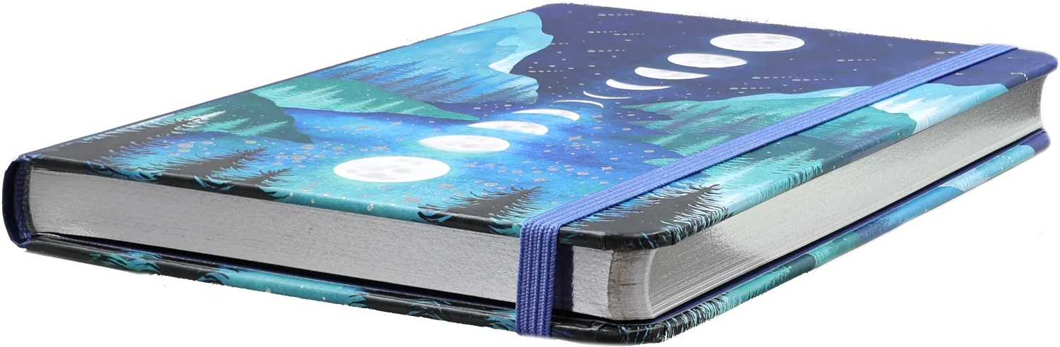 Peter Pauper Press Lunar Wilderness notatbok linjert liten